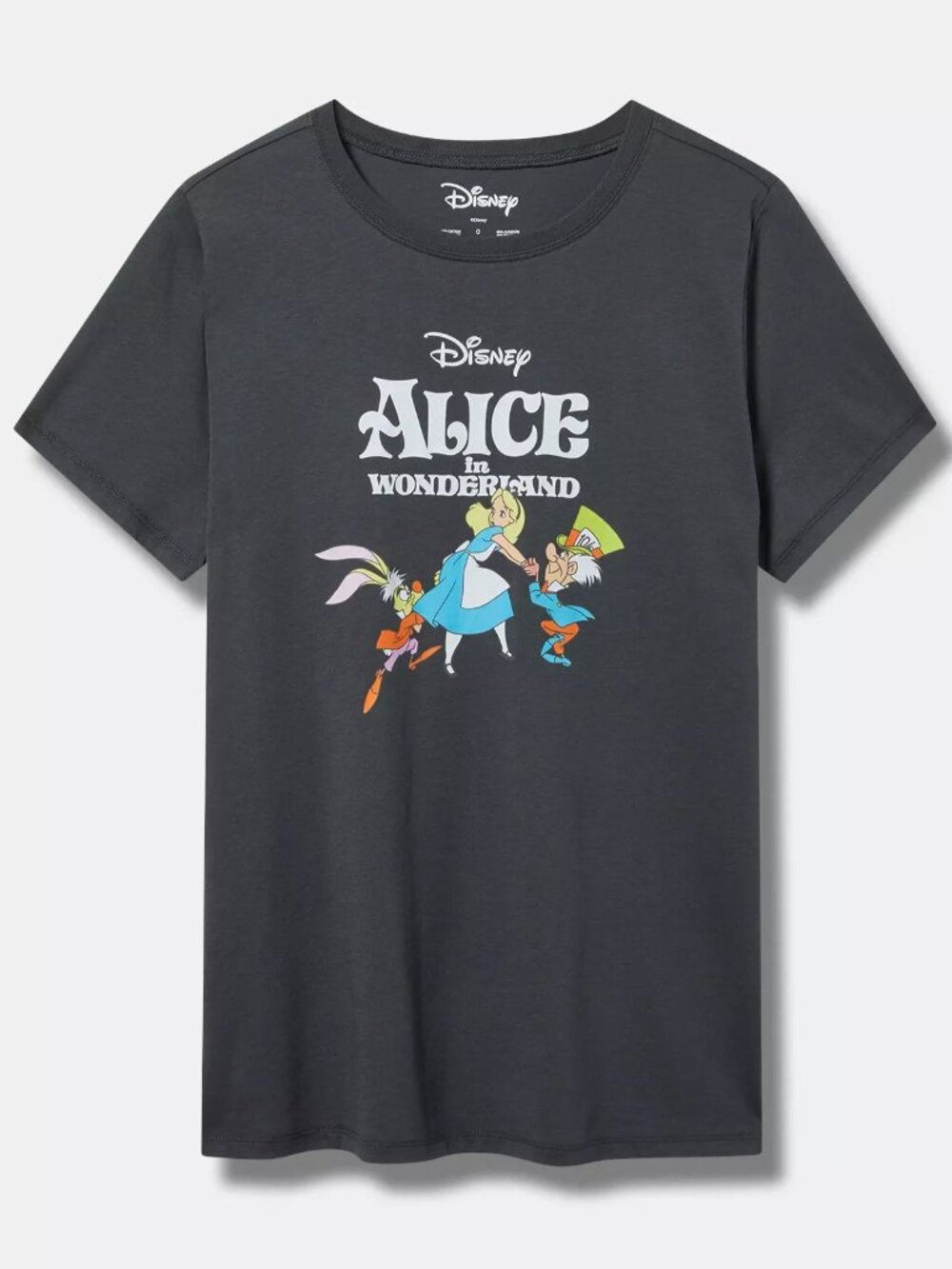 ❤️NWT TORRID TEE - DISNEY ALICE IN WONDERLAND MAD HATTER RABBIT TOP - PLUS SIZE
